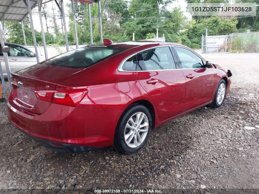 1G1ZD5ST1JF103628 2018 Chevrolet Malibu Lt