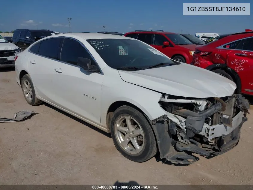 2018 Chevrolet Malibu 1Ls VIN: 1G1ZB5ST8JF134610 Lot: 40000783