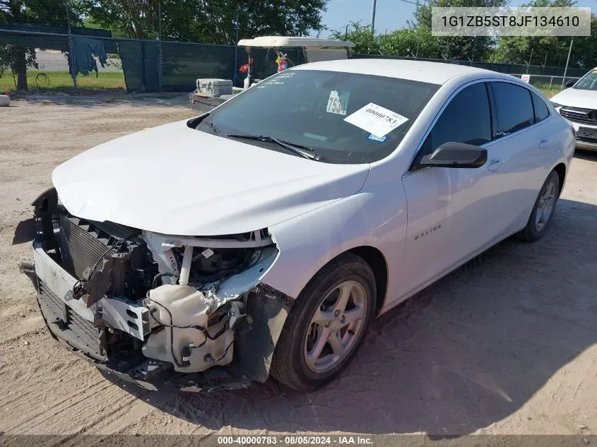 1G1ZB5ST8JF134610 2018 Chevrolet Malibu 1Ls