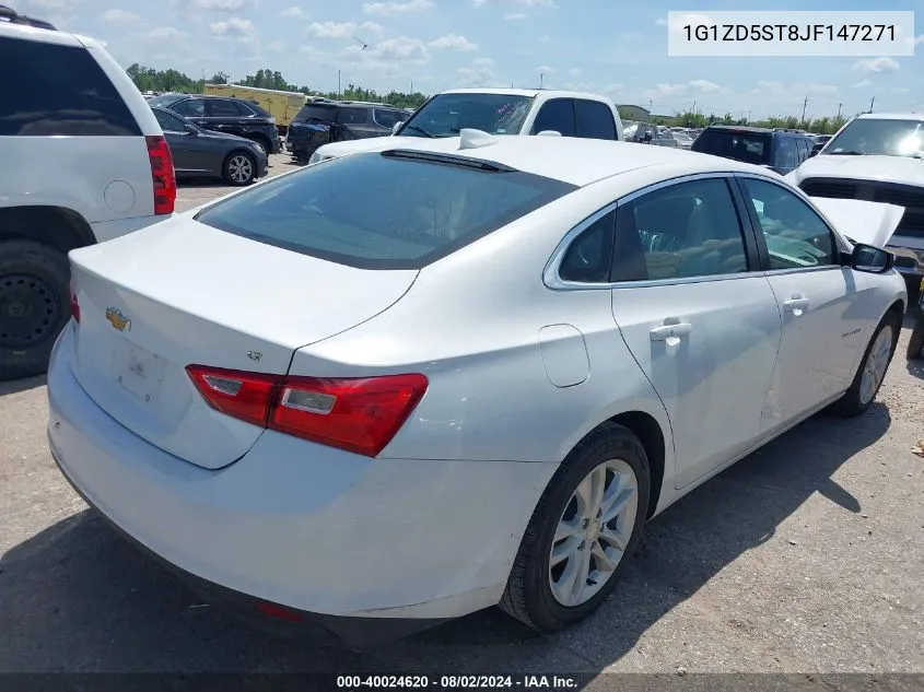 1G1ZD5ST8JF147271 2018 Chevrolet Malibu Lt