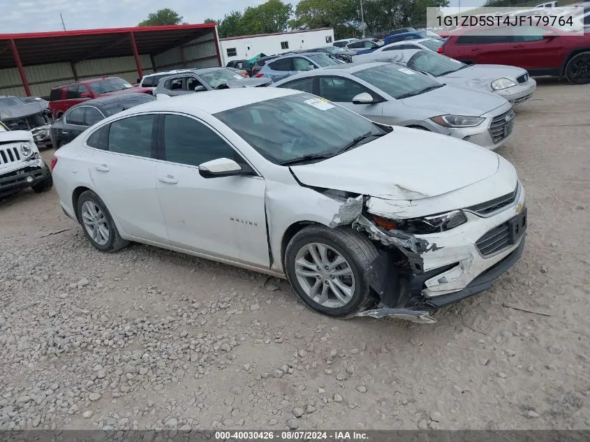 2018 Chevrolet Malibu Lt VIN: 1G1ZD5ST4JF179764 Lot: 40030426