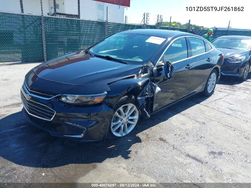 1G1ZD5ST9JF261862 2018 Chevrolet Malibu Lt