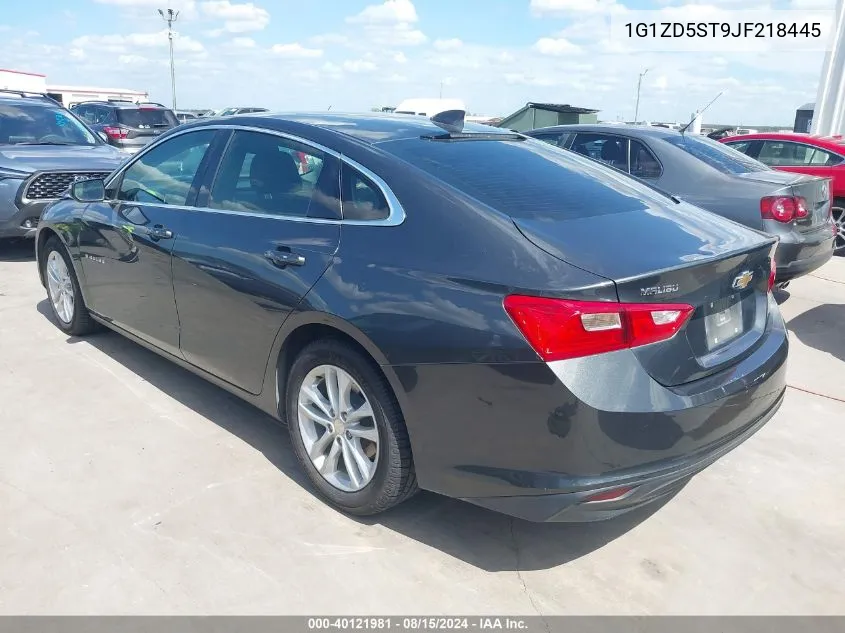 2018 Chevrolet Malibu Lt VIN: 1G1ZD5ST9JF218445 Lot: 40121981