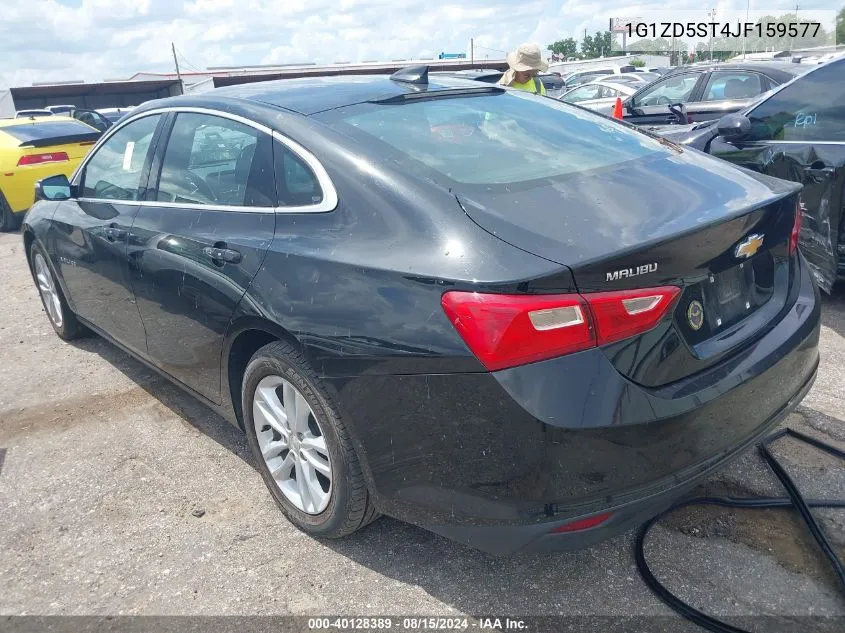 2018 Chevrolet Malibu Lt VIN: 1G1ZD5ST4JF159577 Lot: 40128389