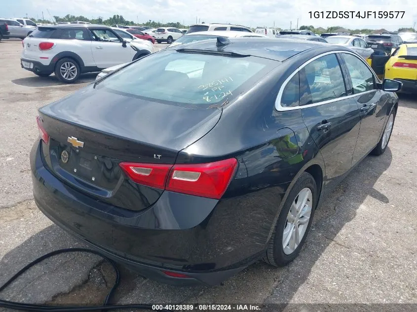 1G1ZD5ST4JF159577 2018 Chevrolet Malibu Lt