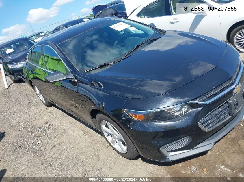 2018 Chevrolet Malibu 1Ls VIN: 1G1ZB5ST9JF207855 Lot: 40130866