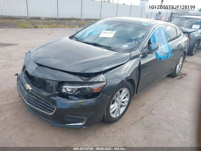 2018 Chevrolet Malibu Lt VIN: 1G1ZD5ST8JF128199 Lot: 40133705