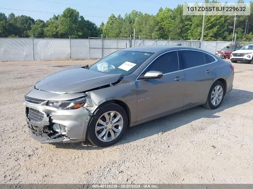 2018 Chevrolet Malibu Lt VIN: 1G1ZD5ST8JF229632 Lot: 40138239