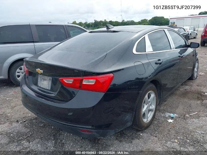 2018 Chevrolet Malibu 1Ls VIN: 1G1ZB5ST9JF207399 Lot: 40154863