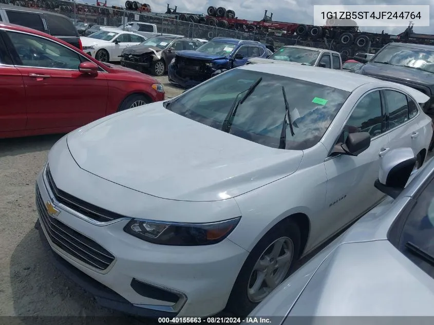 1G1ZB5ST4JF244764 2018 Chevrolet Malibu Ls