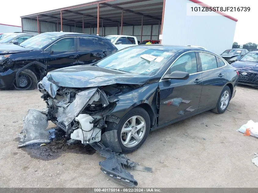 1G1ZB5ST8JF216739 2018 Chevrolet Malibu 1Ls