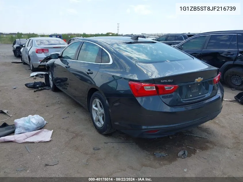 1G1ZB5ST8JF216739 2018 Chevrolet Malibu 1Ls