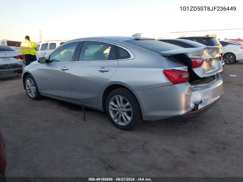 2018 Chevrolet Malibu Lt VIN: 1G1ZD5ST8JF236449 Lot: 40180689