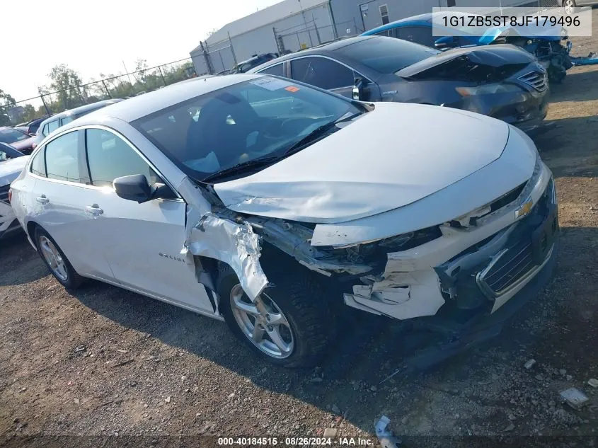 1G1ZB5ST8JF179496 2018 Chevrolet Malibu 1Ls