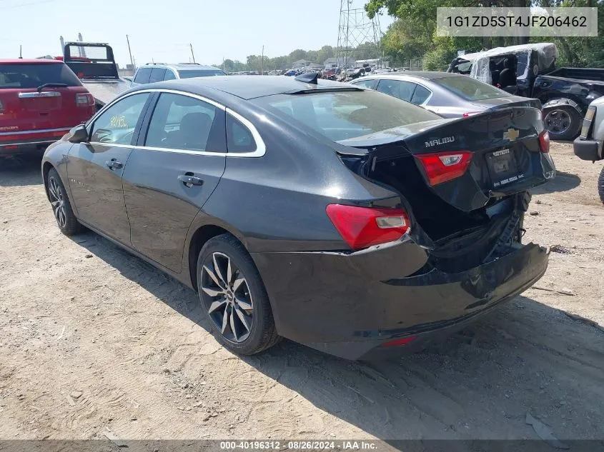 2018 Chevrolet Malibu Lt VIN: 1G1ZD5ST4JF206462 Lot: 40196312