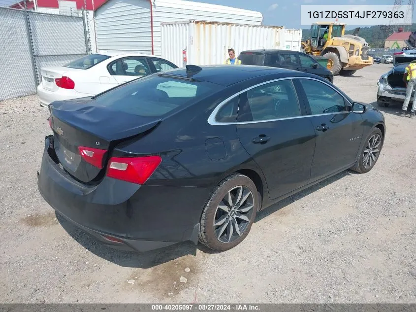 1G1ZD5ST4JF279363 2018 Chevrolet Malibu Lt