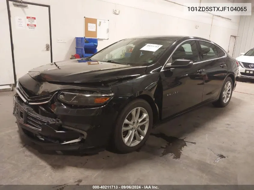 1G1ZD5STXJF104065 2018 Chevrolet Malibu Lt