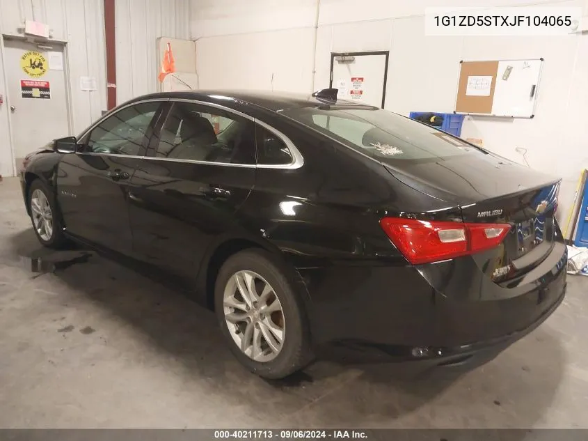 1G1ZD5STXJF104065 2018 Chevrolet Malibu Lt