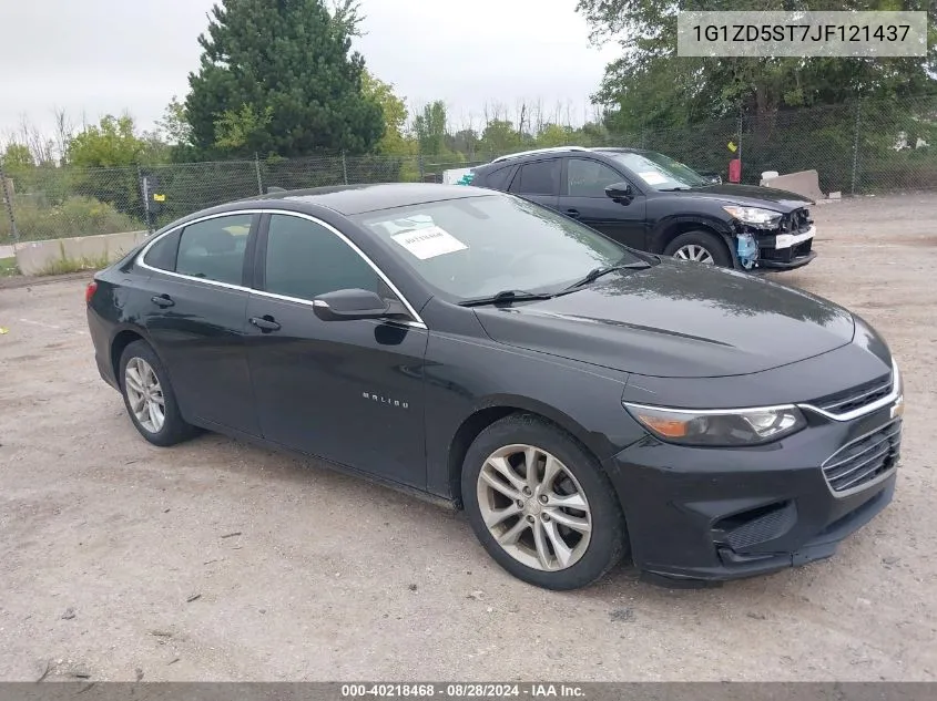 2018 Chevrolet Malibu Lt VIN: 1G1ZD5ST7JF121437 Lot: 40218468