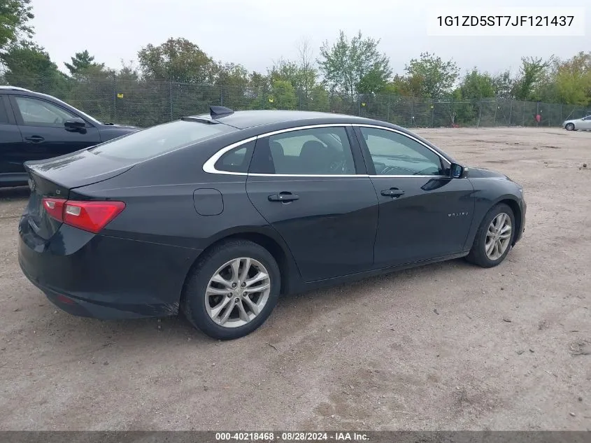 2018 Chevrolet Malibu Lt VIN: 1G1ZD5ST7JF121437 Lot: 40218468