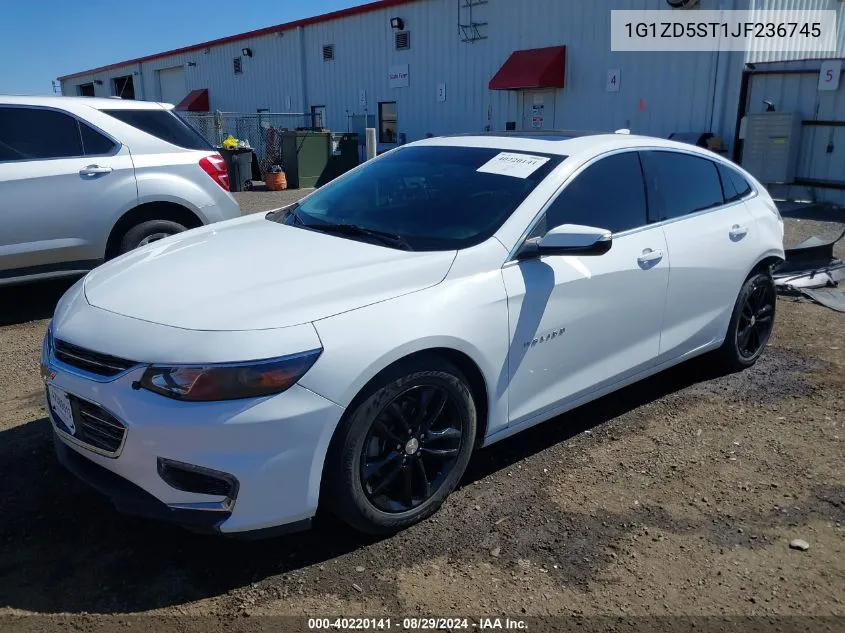 1G1ZD5ST1JF236745 2018 Chevrolet Malibu Lt