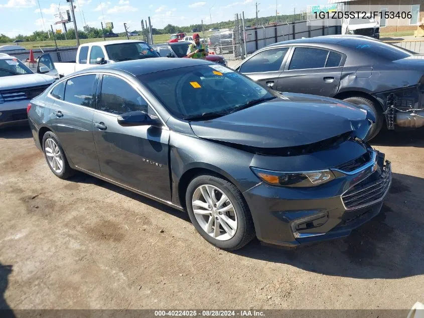 2018 Chevrolet Malibu Lt VIN: 1G1ZD5ST2JF153406 Lot: 40224025