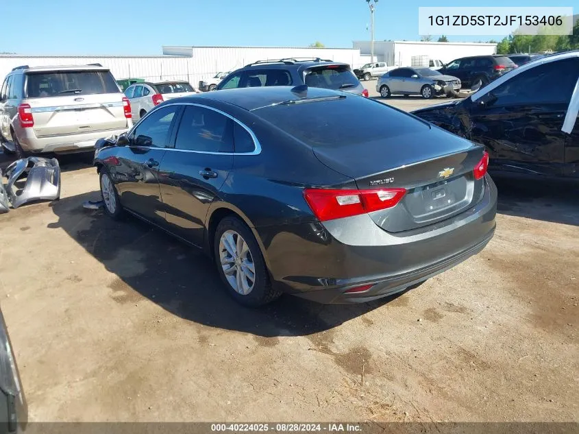 2018 Chevrolet Malibu Lt VIN: 1G1ZD5ST2JF153406 Lot: 40224025