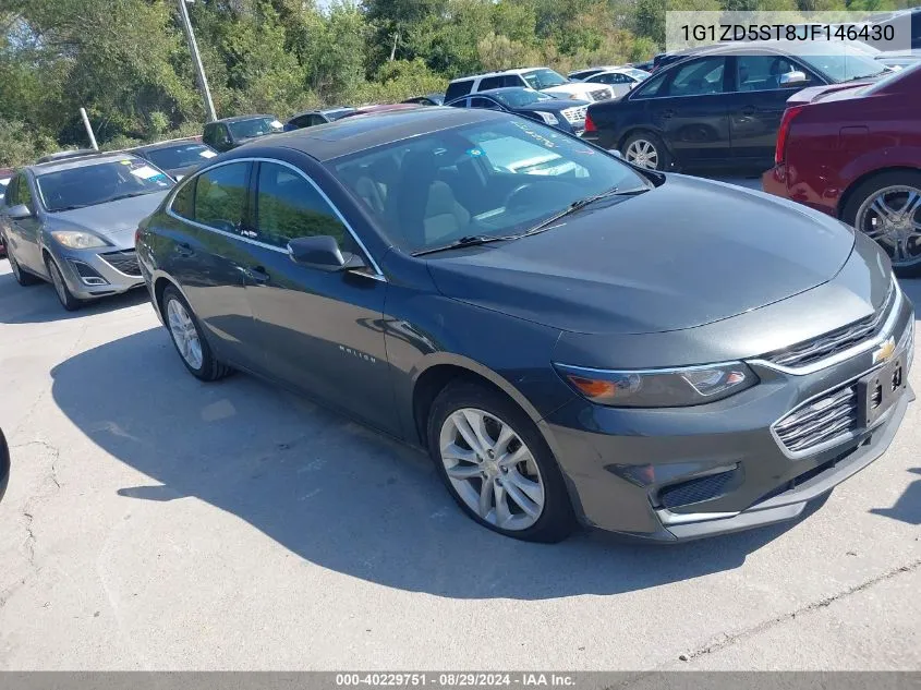 1G1ZD5ST8JF146430 2018 Chevrolet Malibu Lt