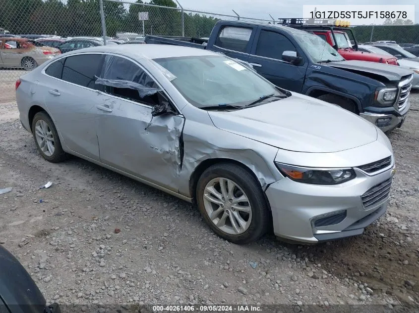 2018 Chevrolet Malibu Lt VIN: 1G1ZD5ST5JF158678 Lot: 40261406