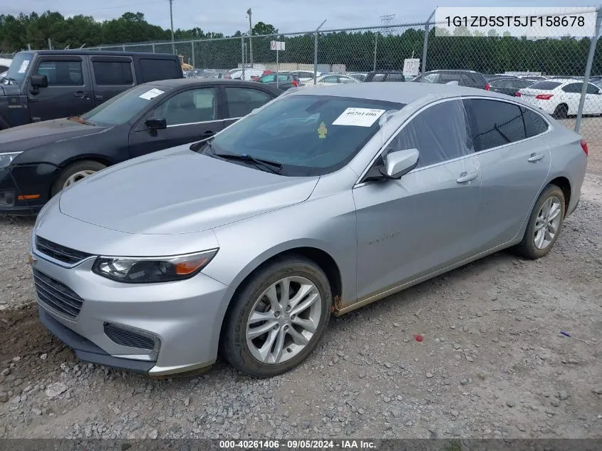 1G1ZD5ST5JF158678 2018 Chevrolet Malibu Lt