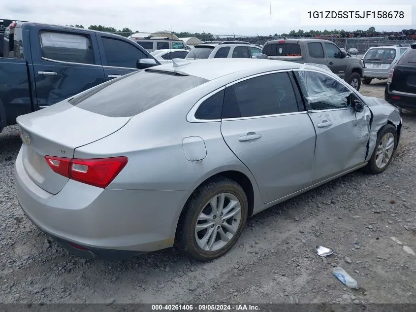 1G1ZD5ST5JF158678 2018 Chevrolet Malibu Lt