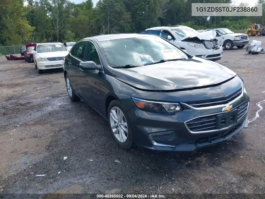 2018 Chevrolet Malibu Lt VIN: 1G1ZD5ST0JF238860 Lot: 40265502