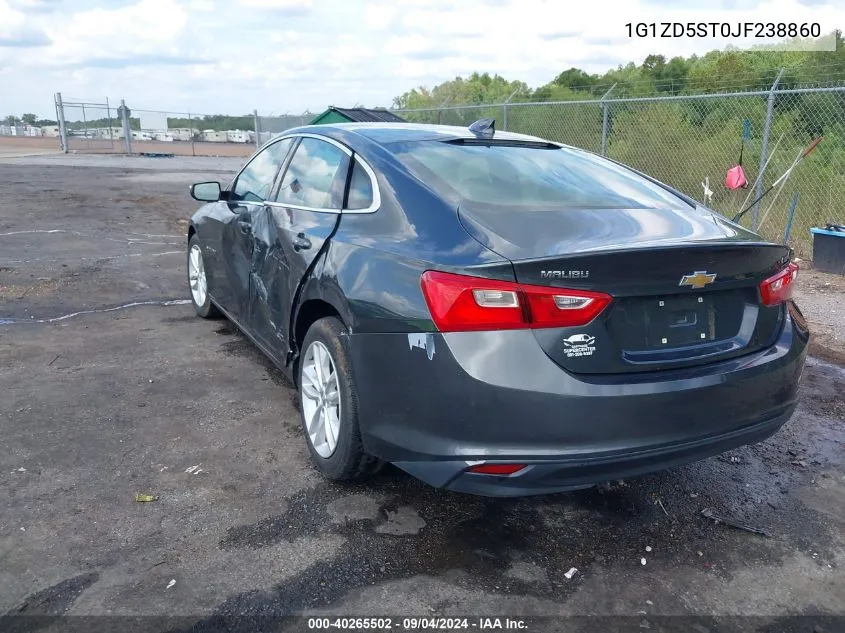 2018 Chevrolet Malibu Lt VIN: 1G1ZD5ST0JF238860 Lot: 40265502