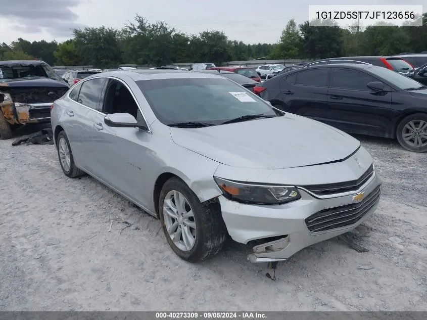 2018 Chevrolet Malibu Lt VIN: 1G1ZD5ST7JF123656 Lot: 40273309