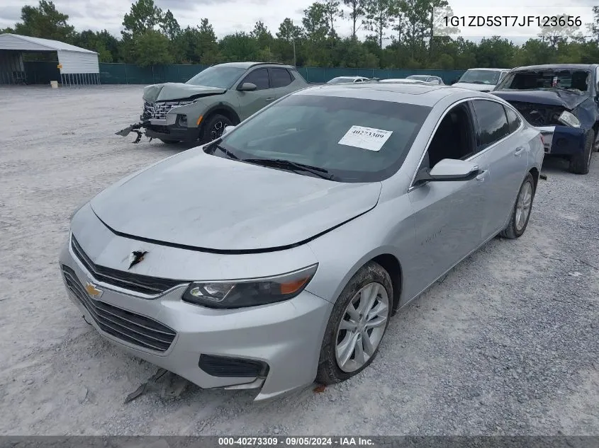 2018 Chevrolet Malibu Lt VIN: 1G1ZD5ST7JF123656 Lot: 40273309