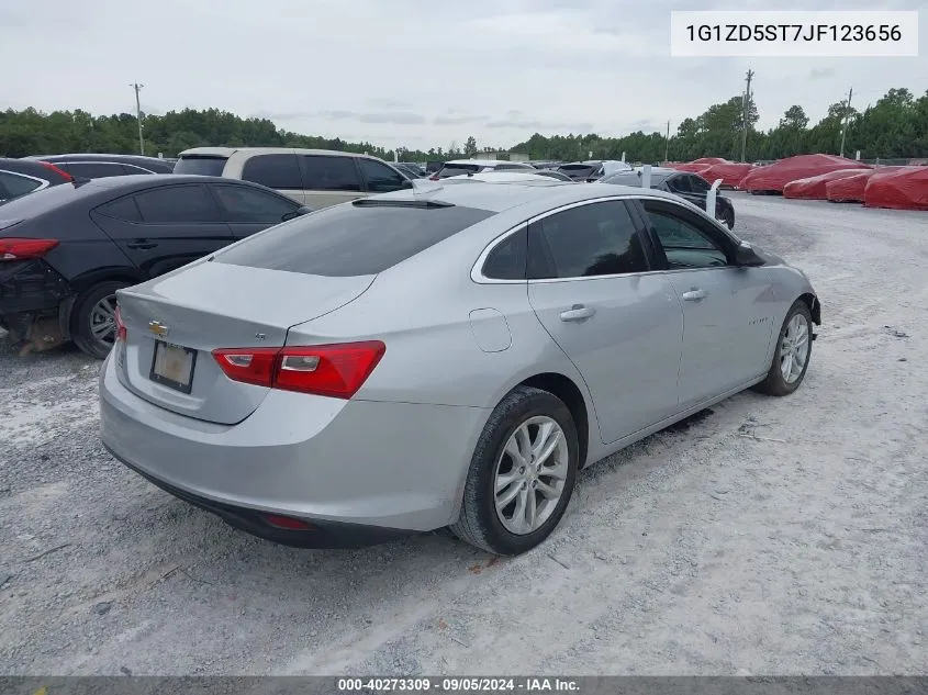 2018 Chevrolet Malibu Lt VIN: 1G1ZD5ST7JF123656 Lot: 40273309