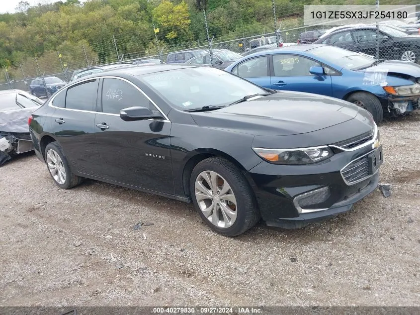 1G1ZE5SX3JF254180 2018 Chevrolet Malibu Premier