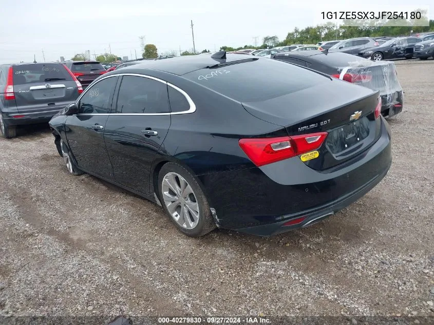 1G1ZE5SX3JF254180 2018 Chevrolet Malibu Premier