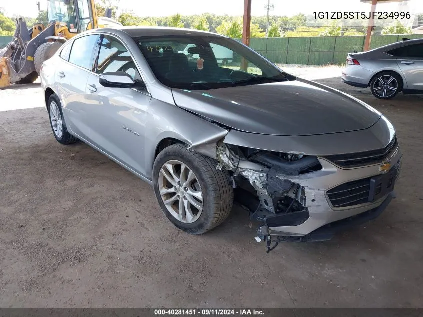 1G1ZD5ST5JF234996 2018 Chevrolet Malibu Lt