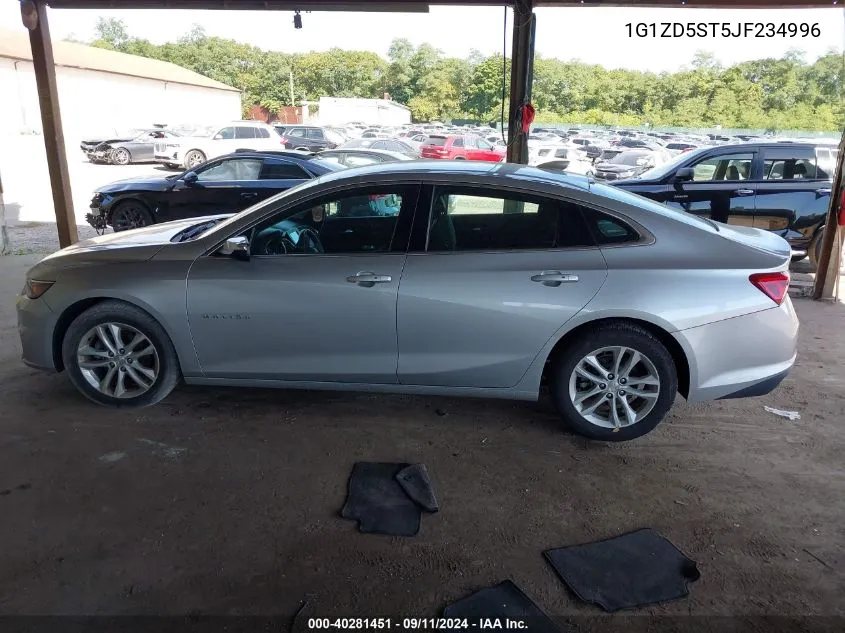 1G1ZD5ST5JF234996 2018 Chevrolet Malibu Lt