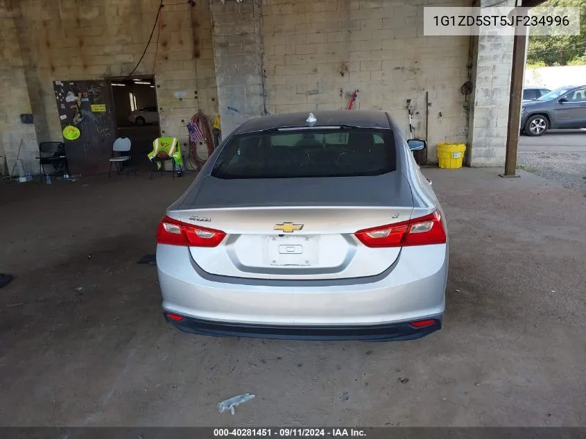 1G1ZD5ST5JF234996 2018 Chevrolet Malibu Lt