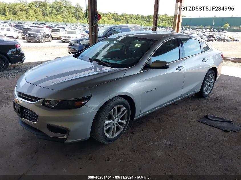 1G1ZD5ST5JF234996 2018 Chevrolet Malibu Lt