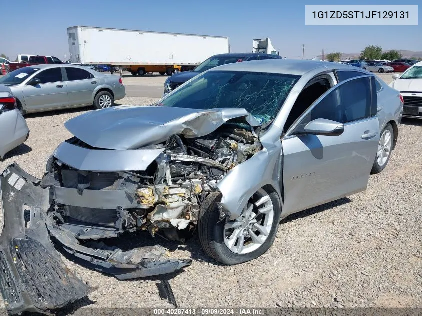 2018 Chevrolet Malibu Lt VIN: 1G1ZD5ST1JF129131 Lot: 40287413