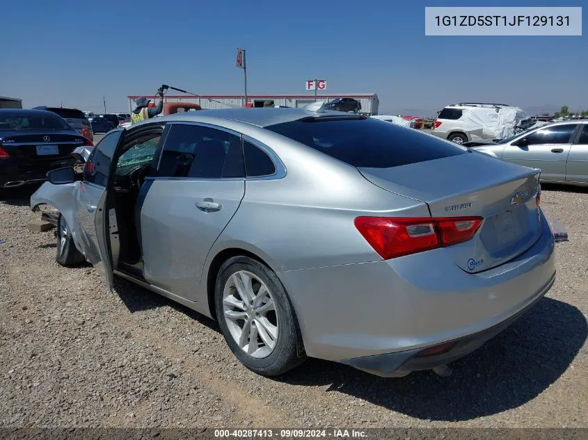 2018 Chevrolet Malibu Lt VIN: 1G1ZD5ST1JF129131 Lot: 40287413