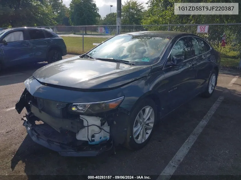 1G1ZD5ST9JF220387 2018 Chevrolet Malibu Lt