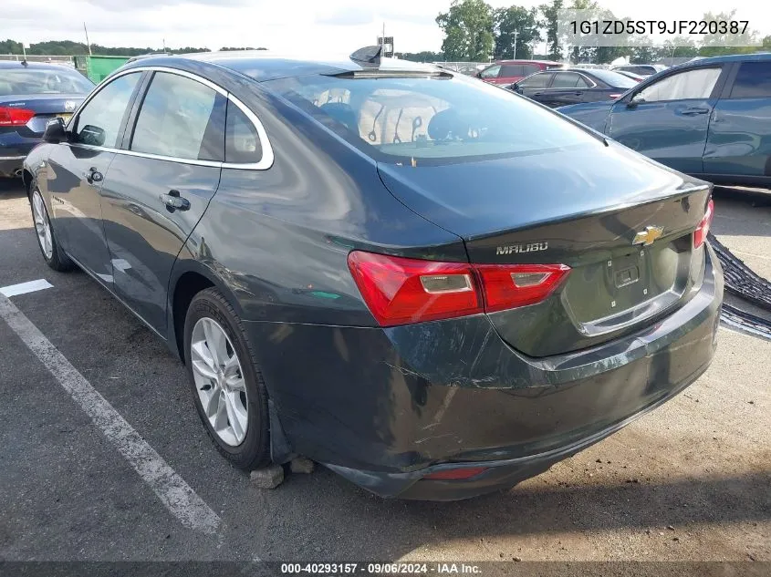 1G1ZD5ST9JF220387 2018 Chevrolet Malibu Lt