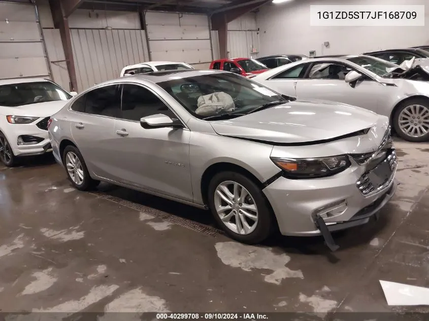 2018 Chevrolet Malibu Lt VIN: 1G1ZD5ST7JF168709 Lot: 40299708