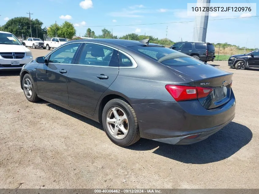 2018 Chevrolet Malibu 1Ls VIN: 1G1ZB5ST2JF120976 Lot: 40306462