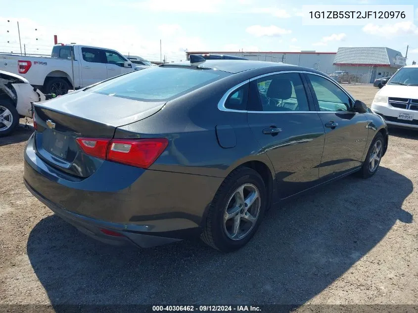 1G1ZB5ST2JF120976 2018 Chevrolet Malibu 1Ls