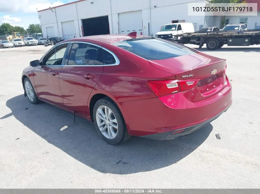 2018 Chevrolet Malibu Lt VIN: 1G1ZD5ST8JF179718 Lot: 40309568